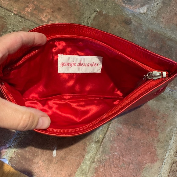 Georgie Alexander Leather Wristlet Clutch - Picture 4 of 8